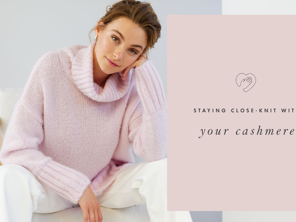 Staying Close-Knit With Your Cashmere