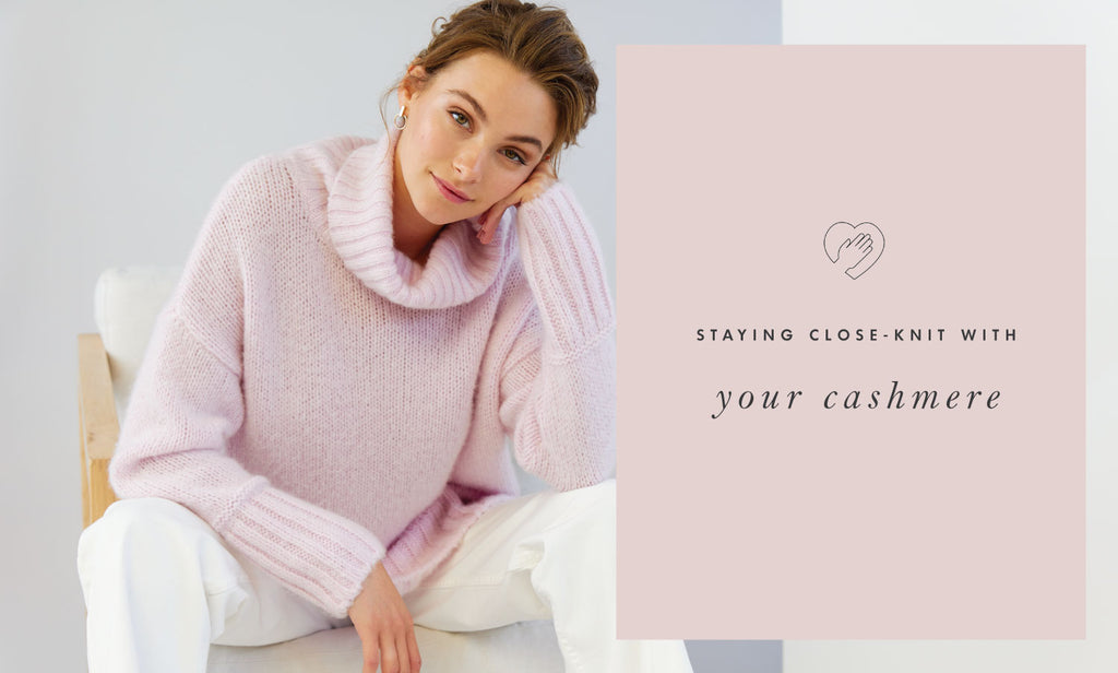 Staying Close-Knit With Your Cashmere