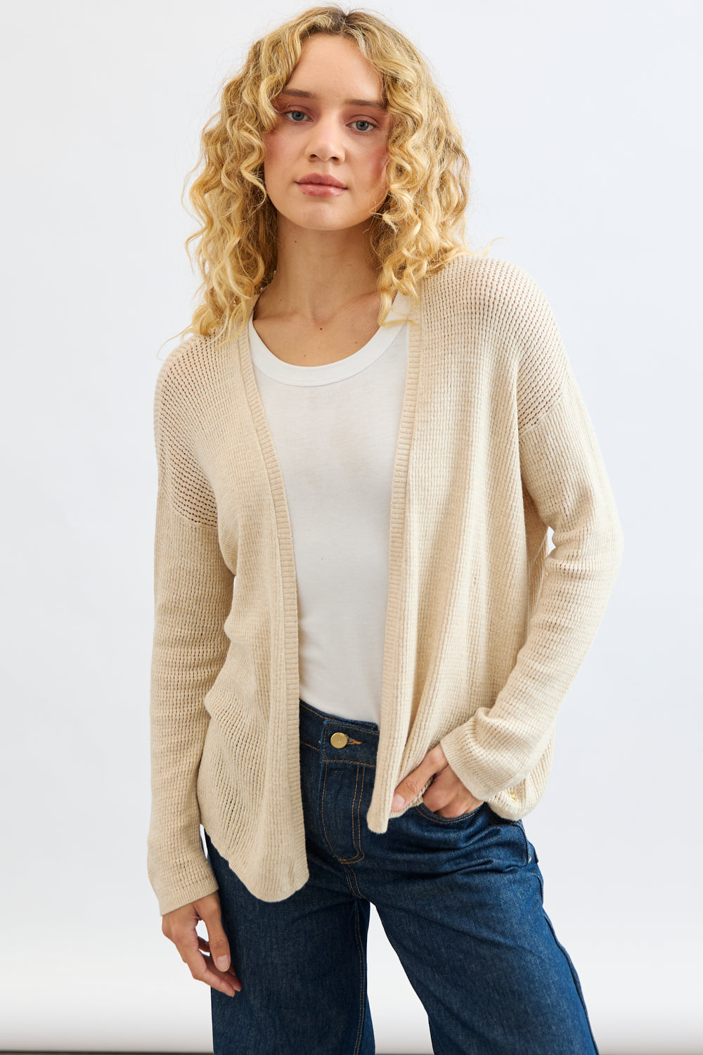 Shop Garments Tahlia Cotton Cardi - Mia Fratino
